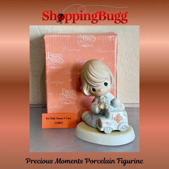 Precious Moments It's Only Gauze I Care Porcelain Figurine 112862 (SB1438) - Picture 1 of 13